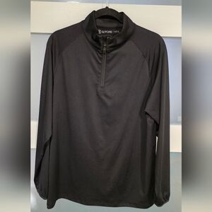 G/FORE Black Quarter-Zip Pullover